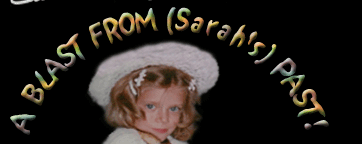 A blast from Sarah's past!