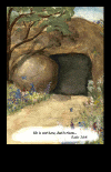 The empty tomb:  Jesus is risen!